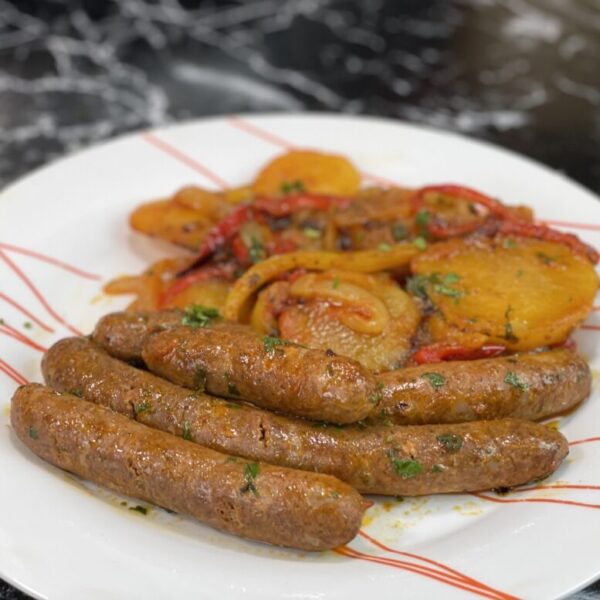 MERGUEZ À LA POÊLE ET POMMES DE TERRE
