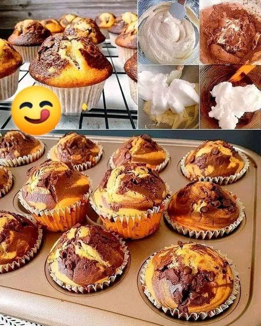 MUFFINS MARBRÉS