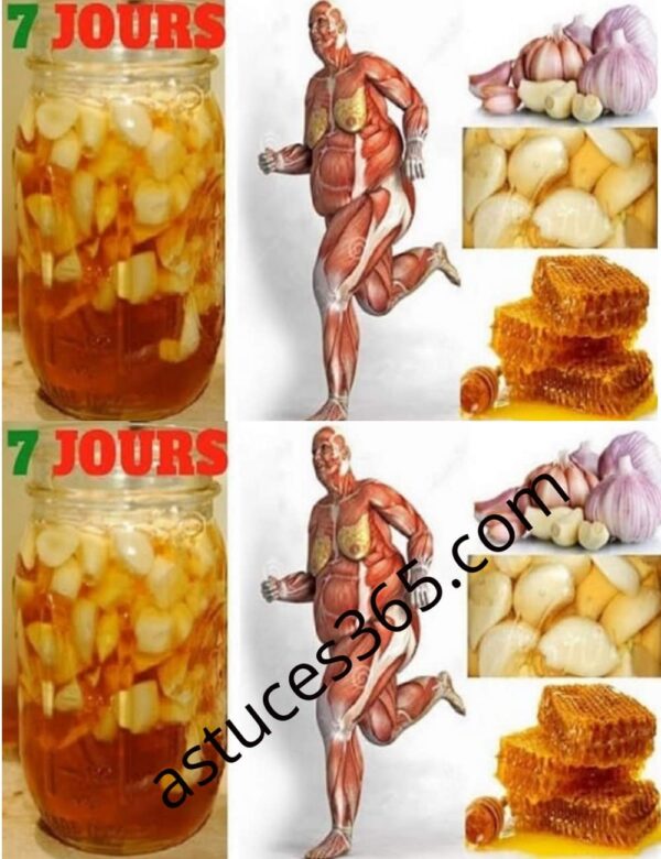 Mangez de l’Ail et du Miel à Jeun Pendant 7 Jours