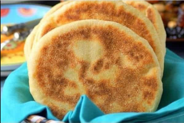 Matlouh pain algérien moelleux à la crème fraîche