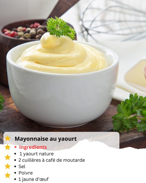 Mayonnaise au yaourt