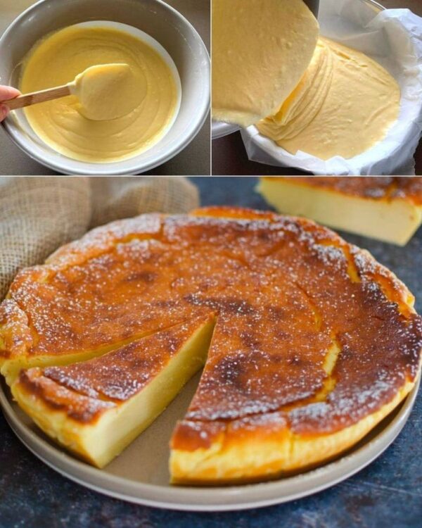 Migliaccio (gâteau italien à la semoule et à la ricotta)