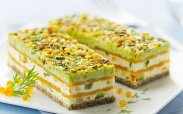Millefeuille de saumon