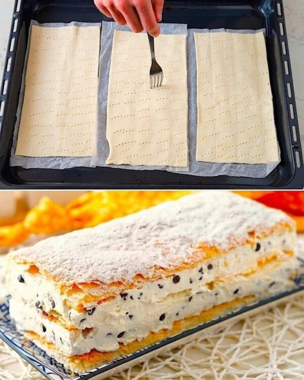 Millefeuille à la Ricotta : la recette d’un dessert friable et gourmand