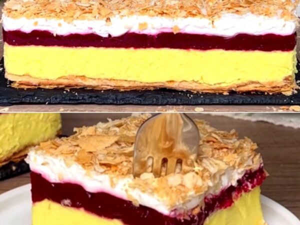 Millefeuille à la crème : le beau dessert qui met l’eau à la bouche à essayer