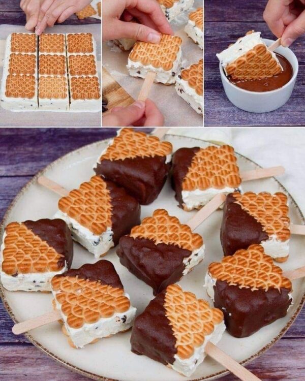 Mini biscuits glacés : en faire maison, c’est très simple