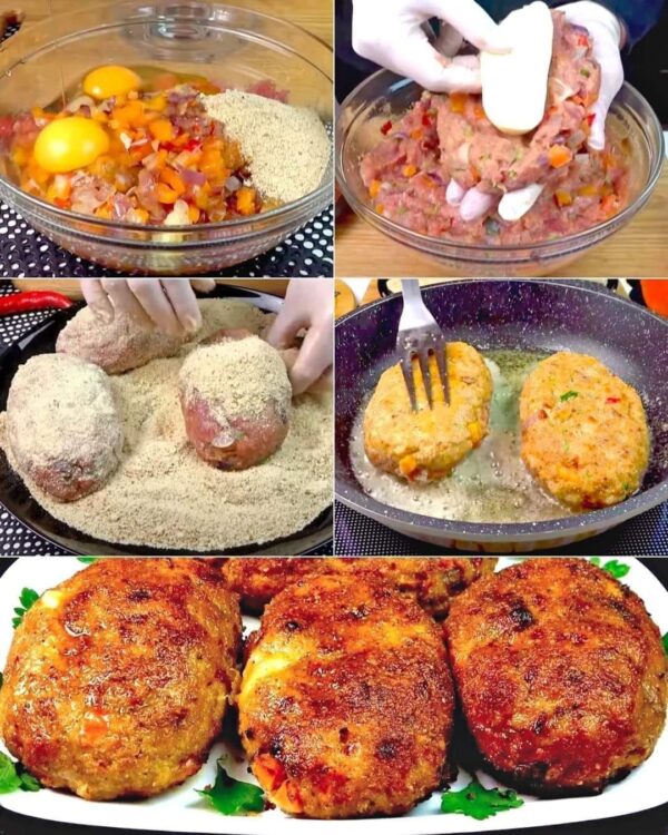 Mini pains de viande au cœur filandreux : la recette d’un délicieux dîner