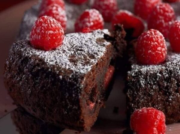 Moelleux Chocolat aux Framboises