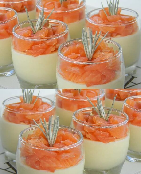 Mousse d’asperge au saumon fumé délicieuse