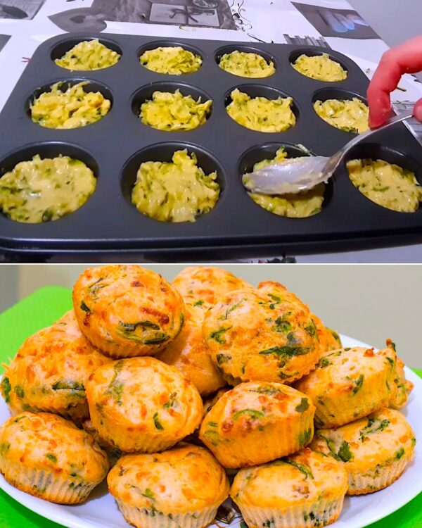 Muffin salé aux courgettes : la recette si délicieuse pour savourer votre dîner