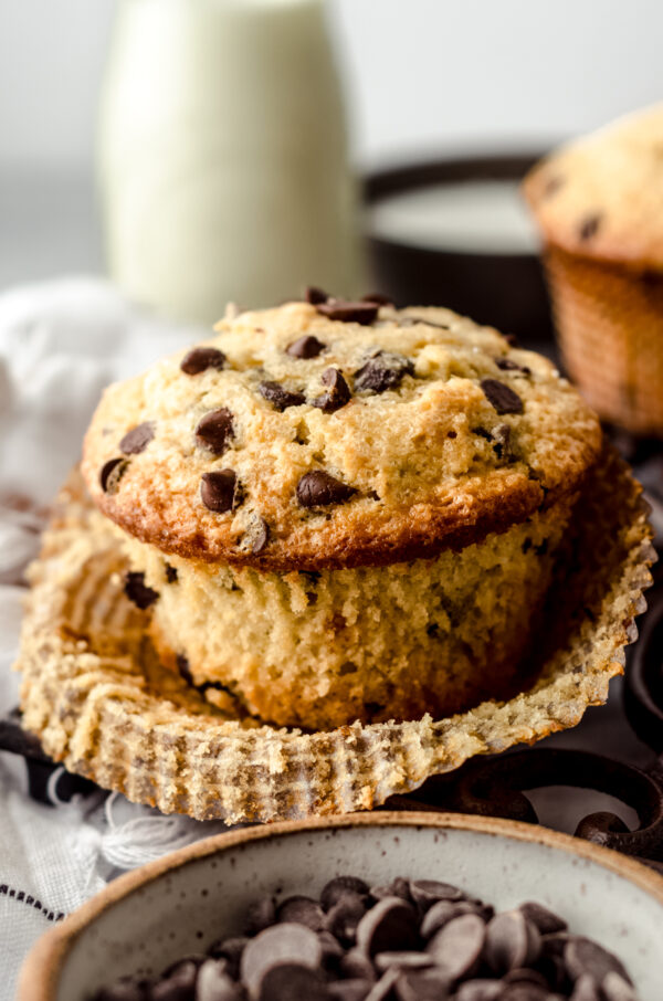 Muffins Croustillants au Cœur Fondant de Chocolat