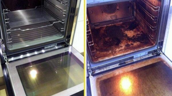 Nettoyer la maison (même le four) avec les recettes de grand-mère à base de bicarbonate, vinaigre et jus de citron