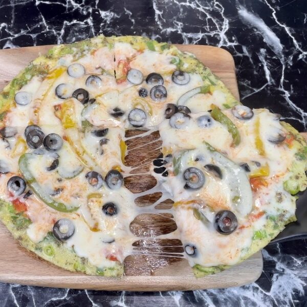 OMELETTE PIZZA À LA POÊLE