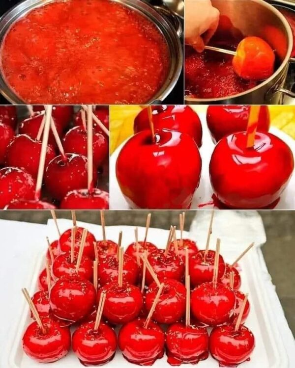 POMMES CARAMÉLISÉES