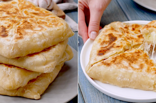 Pain aux pommes de terre : savoureux et prêt dans la poêle