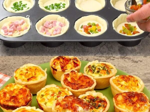 Paniers feuilletée : pour un apéritif super délicieux prêt en un rien de temps