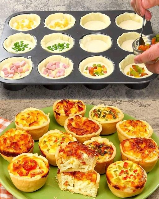 Paniers feuilletée : pour un apéritif super délicieux prêt en un rien de temps