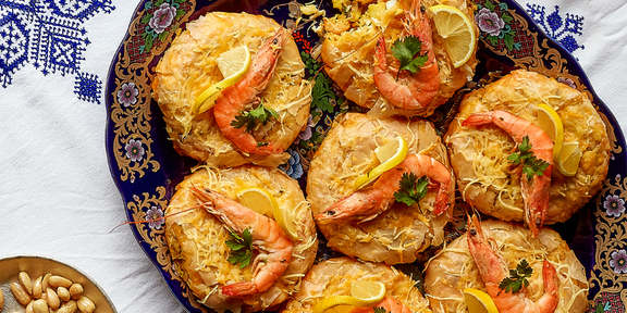 Pastilla au poisson et fruits de mer facile