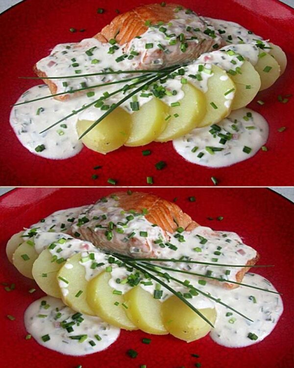 Pavé de Saumon à la Crème de Ciboulette : Une Recette Gourmande et Simple à Essayer