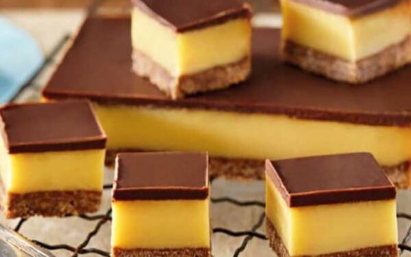 Petit four caramel beurre salé et chocolat