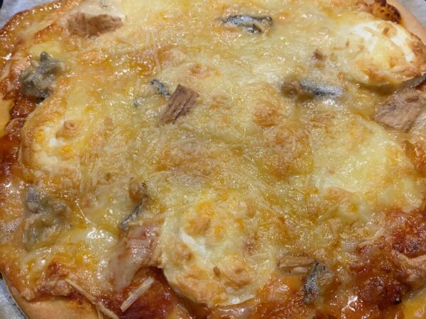 Pizza 4 fromages 100% Maison