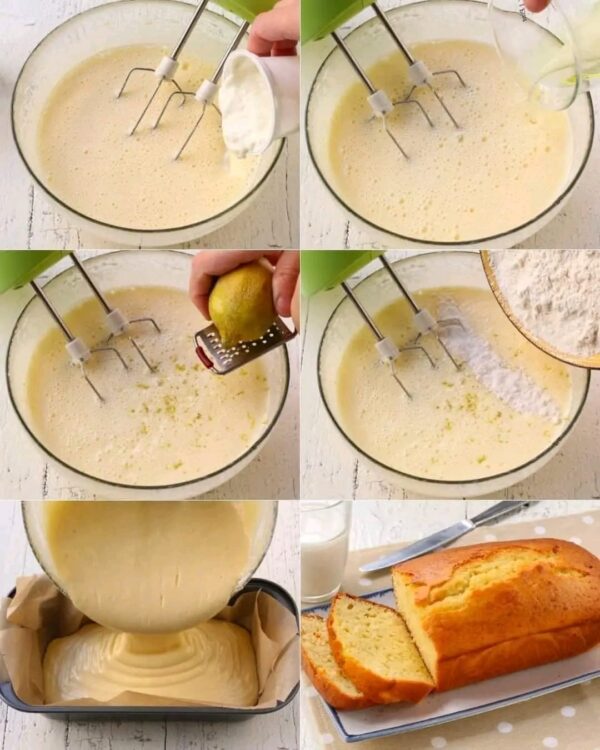 Plumcake au yaourt ingrédients Farine 250 gr