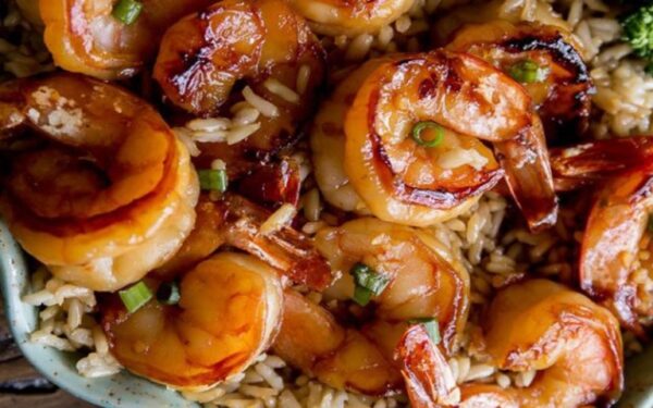 Poêlée de Crevettes à l&rsquo;Ail et Miel