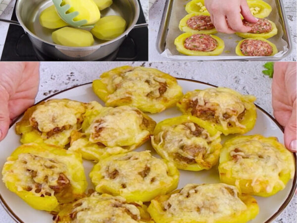Pommes de terre farcies : la recette délicieuse et vraiment simple à réaliser !