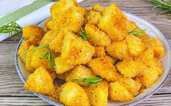 Pommes de terre rôties enrobées de chapelure : un accompagnement à réaliser en un rien de temps !