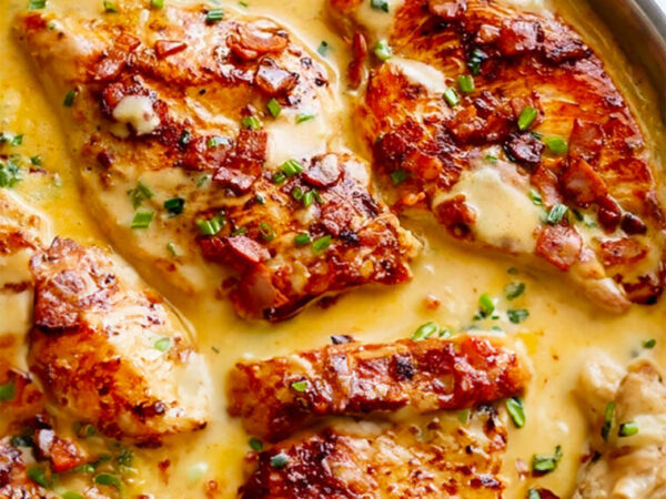 Poulet au Maroilles et à la bière {Nord}