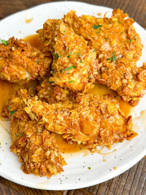 Poulet à l&rsquo;Ail et au Miel en Friteuse à Air Chaud