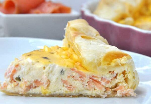 Quiche au Saumon et au Boursin