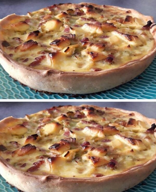 Quiche poireaux bacon Vache qui rit : Recette gourmande et facile