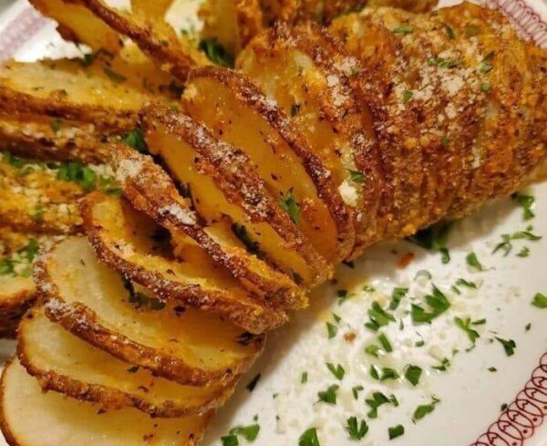 RECETTE DE POMMES DE TERRE AU FOUR EN TRANCHES