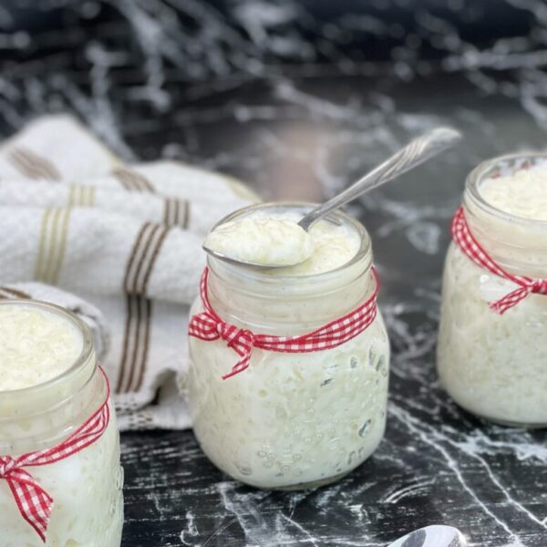 RIZ AU LAIT À LA VANILLE