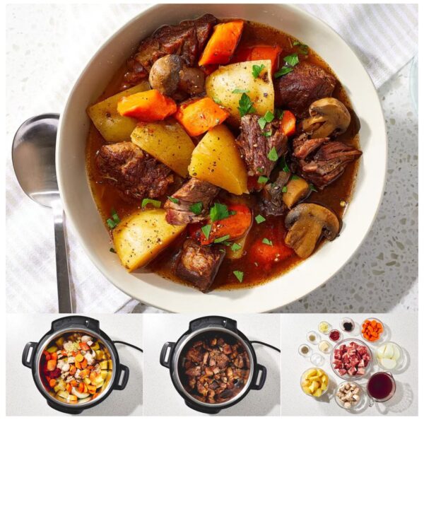 Ragoût de bœuf Instant Pot