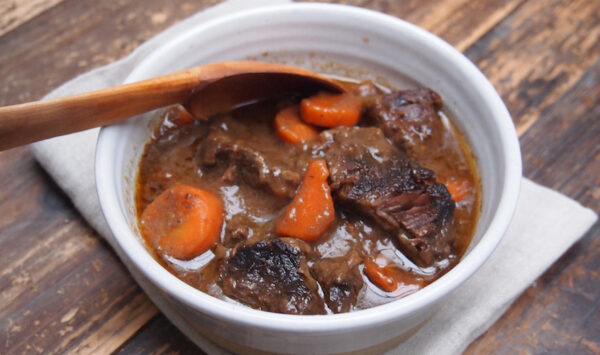 Ragoût de bœuf à la bière
