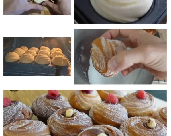 Recette Cruffins avec ma nouvelle recette de pâte à croissant.