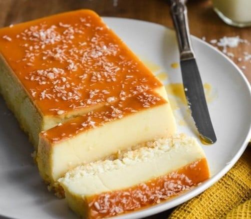 Recette Flan à la noix de coco
