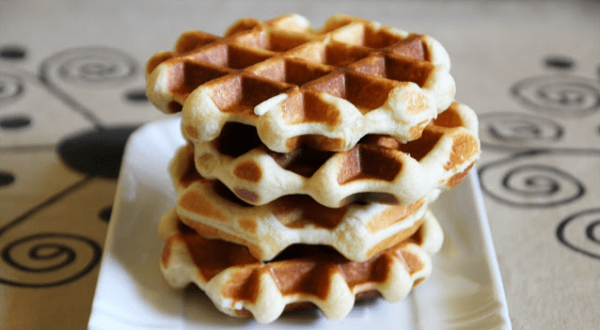 Recette Les gaufres Liégeoises de Grand-Mère: