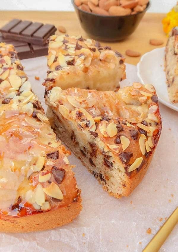 Recette Moelleux aux poires et pépites de chocolat