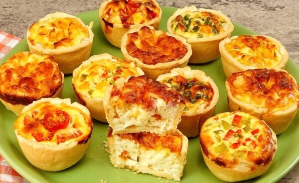 Recette Paniers Gourmands en Pâte Feuilletée : Pour un Apéro Chic Prêt en 25 Minutes
