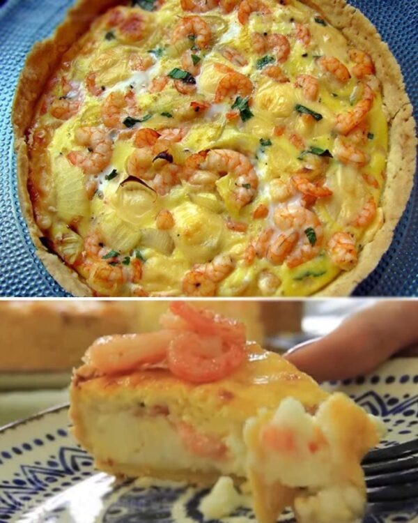 Recette Tarte aux crevettes très simple et rapide