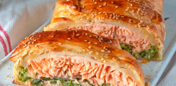 Recette Wellington au saumon