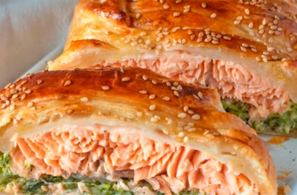 Recette Wellington au saumon