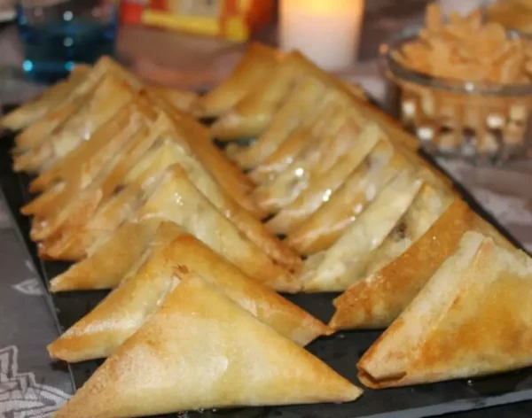 Recette de Bricks au Chèvre, Raisins Secs, Noix et Miel