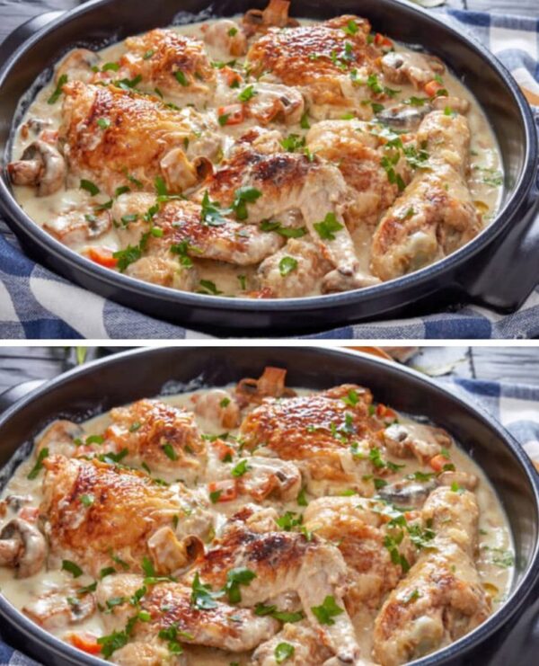 Recette de Fricassée de Volaille à l’Ancienne