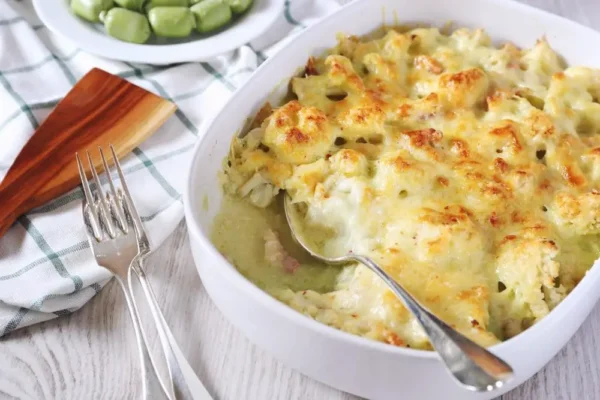 Recette de Gratin de Chou-fleur et Pommes de Terre au Comté