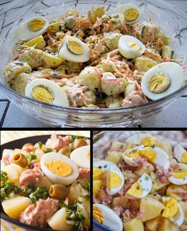 Recette de Salade de Pommes de Terre au Thon et Œufs Frais : Fraîcheur Estivale Assurée !