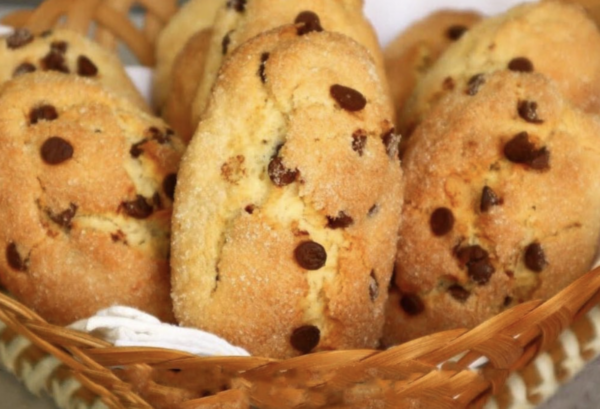 Recette de biscuits au yaourt et pépites de chocolat